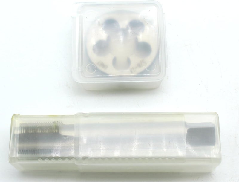 TEMO 1/2 inch-28 UNEF Tap and Die Set High Speed Steel 1/2 inch x 28 Right Hand Thread Tap and Round Die - Image 3